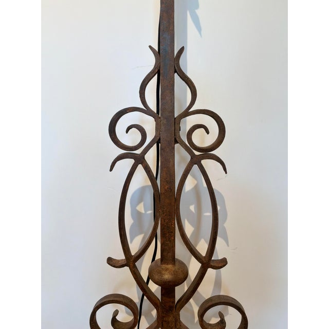 French Bobo Intriguing Objects Jardin Floor Lamp For Sale - Image 3 of 7
