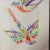 Contemporary Original 1960’s Pop Dove Watercolor Painting With Monogram For Sale - Image 3 of 5