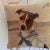 Traditional Sailor Dog Tapestry Pillow For Sale - Image 3 of 5