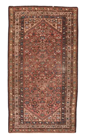 Persian Hammedan Rug-3′7″ × 6′5″