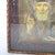 Religious Hand Painted St. Nicholas Icon in Brass Overlay & Shadowbox C1920 For Sale - Image 3 of 6