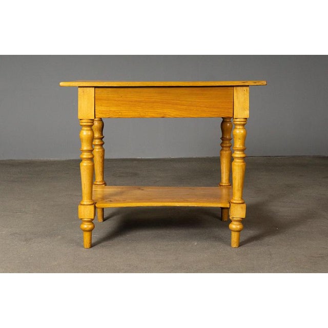 Item: Small table Period & Style: Biedermeier - Mid-19th century Features: - Simple and practical piece of furniture with...