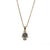 Metal Minimalist Diamond Hamsa Hand Gold Lucky Necklace For Sale - Image 7 of 7
