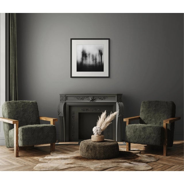 Blurred Landscape No. 2 is an original black and white photograph from a contemplative series exploring atmosphere,...