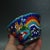 Vintage Cloisonne Enamel Tea Bowls – 3.9" Dragon & Phoenix Cups - Pair For Sale In Los Angeles - Image 6 of 9