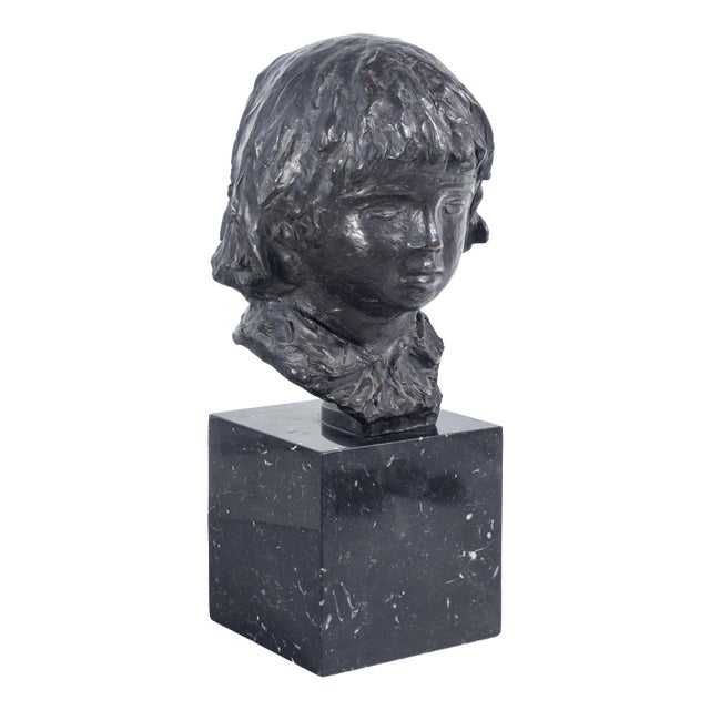 A. Renoir, Coco, Bronze Sculpture For Sale