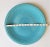 Contemporary Homer Laughlin Fiesta 15" Chop Plate-Turquoise For Sale - Image 3 of 6