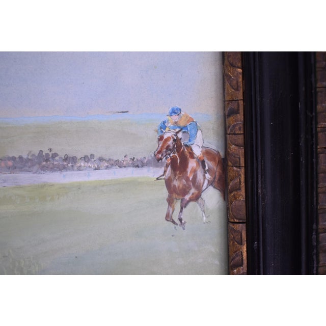 Art Sz: 13 3/4"H x 21 3/4"W Frame Sz: 16 5/8"H x 24 3/4"W Watercolour and mixed media on paper In 1905, the legendary...