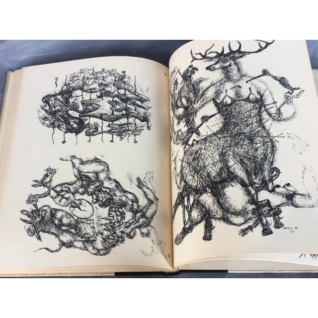 Ink Blue Chaim Gross Original Watercolor and Signed Art Book For Sale - Image 8 of 13