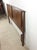 Mid Century Modern Full Size Walnut Headboard With Turned Wood Frame For Sale - Image 11 of 17