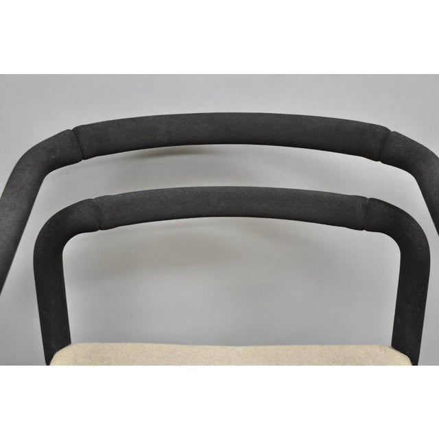 Black Late 20th Century Postmodern "Rubber Chairs" by Brian Kane for Metropolitan Furniture - A Pair For Sale - Image 8 of 18