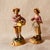 Staffordshire Enchanting Pair of C1900 Staffordshire Lovers - Hand-Painted Clay Figures For Sale - Image 4 of 12