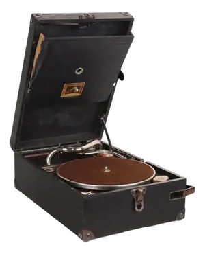 Vintage Gramophone La Voce Del Padrone, Italy, 1930s