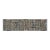 Hand-Knotted Cypress and Willow Garden Runner in Grey Wool, 2'9" X 9'10" For Sale