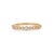 VR Jewels Bezel Set Center Diamond Anniversary Band in 14k Yellow Gold Size 5 For Sale - Image 4 of 17