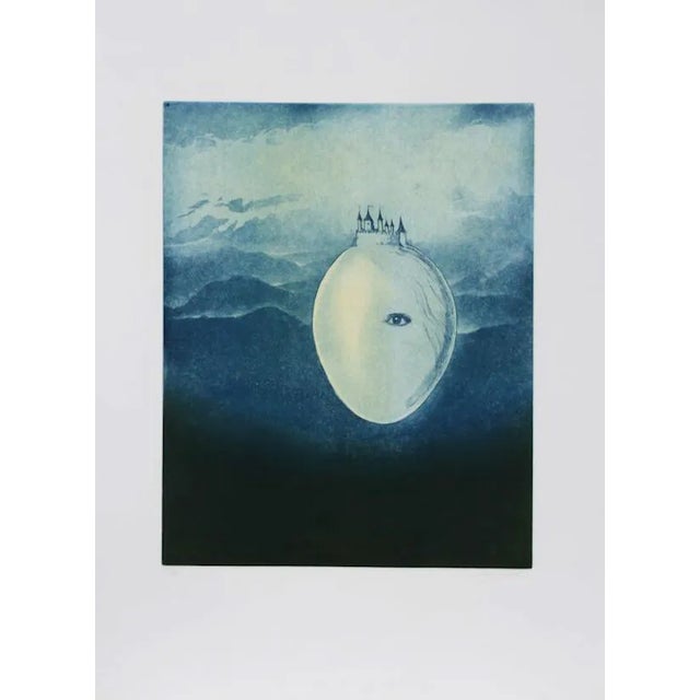 Hank Laventhol, "Castle Eye," Aquatint Etching For Sale