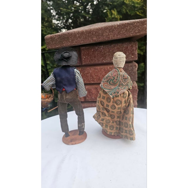 Regional Provence Dolls by Simone Jouglas, 1950s, Set of 2 For Sale - Image 11 of 18