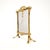 Early 20th Century Antique French Gilt Metal Fire Screen, 1900 For Sale - Image 5 of 11