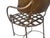 Early 20th Century Vintage Wrought Iron Garden Patio Chairs For Sale - Image 5 of 8