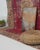 1970s Vintage Handmade Wool Cotton Red Area Rug For Sale - Image 11 of 12