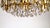 Mid-Century Modern Brass & Lead Crystal Chandelier from Joska, 1970s For Sale - Image 3 of 18