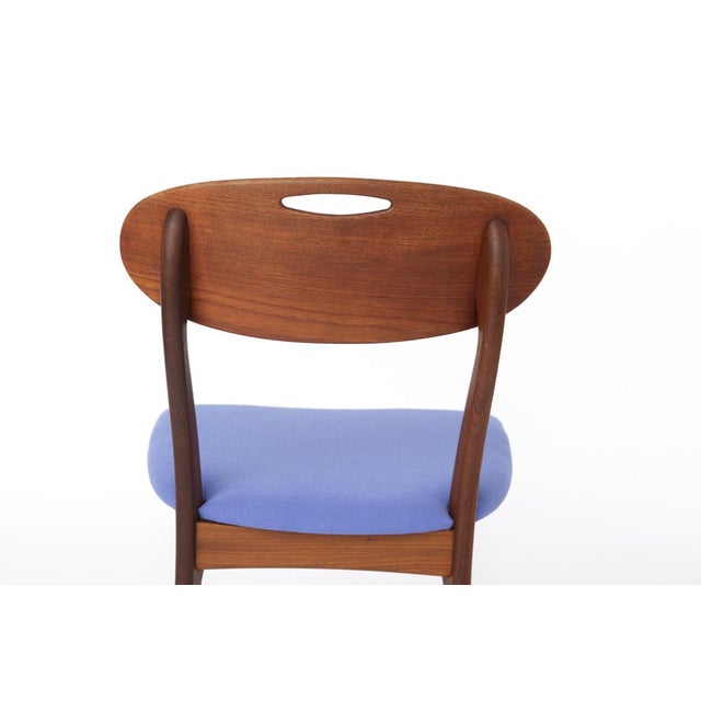 Brown Vintage Teak Dining Chair by Svend A. Madsen for K. Knudsen & Søn, Denmark, 1960s For Sale - Image 8 of 10