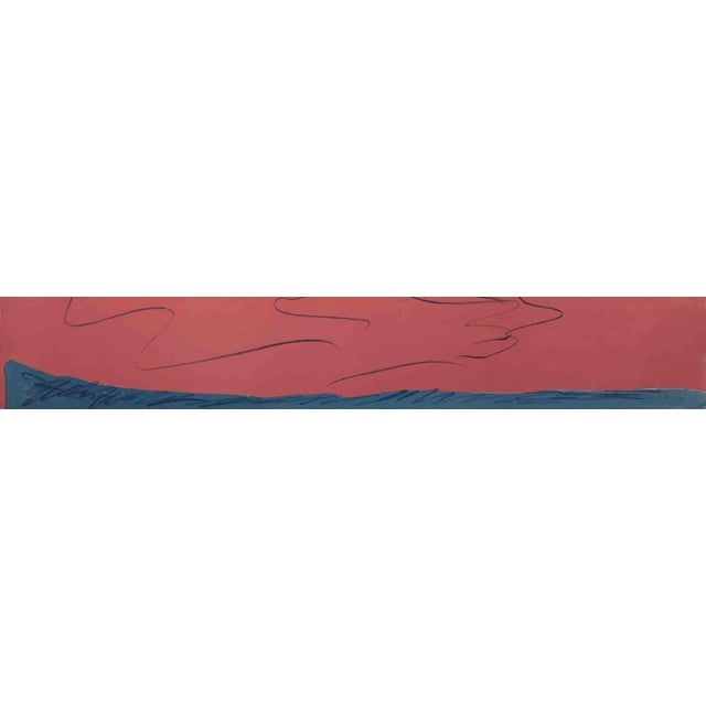 Abstract composition is a colored screen print realized by the contemporary artist Giulio Turcato (Mantova, 1912 - Roma,...