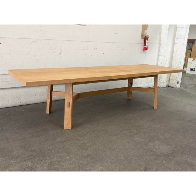 Williams Sonoma Home Copenhagen Extension Dining Table For Sale In San Francisco - Image 6 of 12