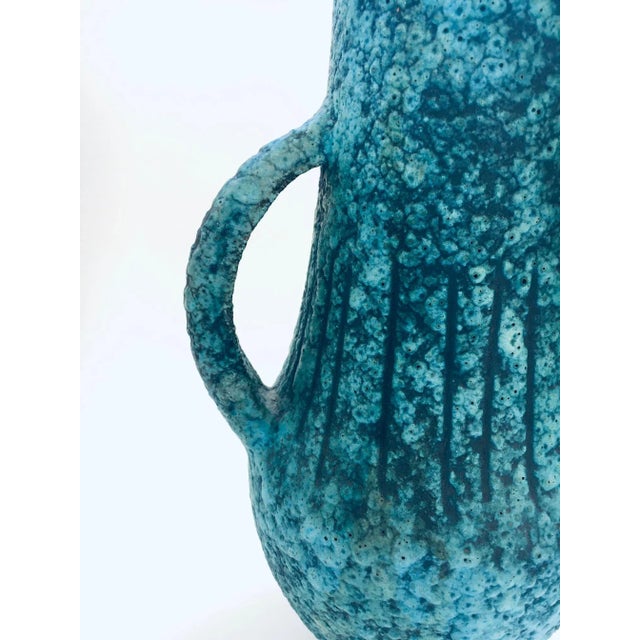 Art Ceramics Sgraffito Handle Vase by Alvino Bagni for Raymor, 1960s For Sale - Image 9 of 11