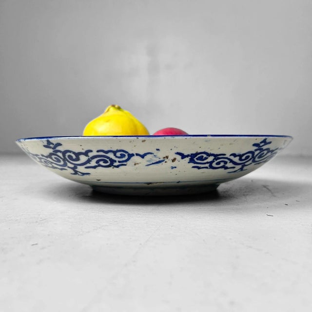 Antique Japanese Porcelain Plate with Bird Motif Arita, 1880 For Sale - Image 5 of 14