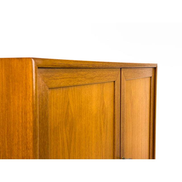 Brown Teak Cabinet from WK Möbel, 1960s For Sale - Image 8 of 16