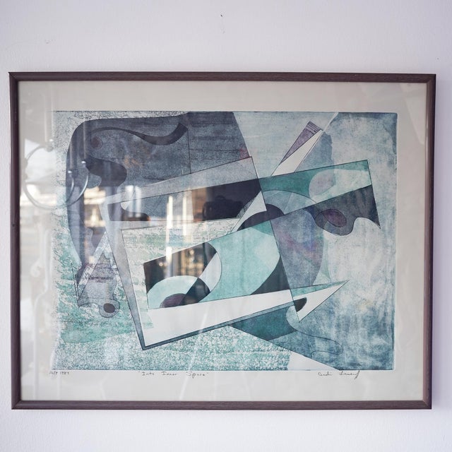 1989 Cecilia Leiseroff (1930-2019) Original Artist Proof Intaglio Print For Sale In New York - Image 6 of 15