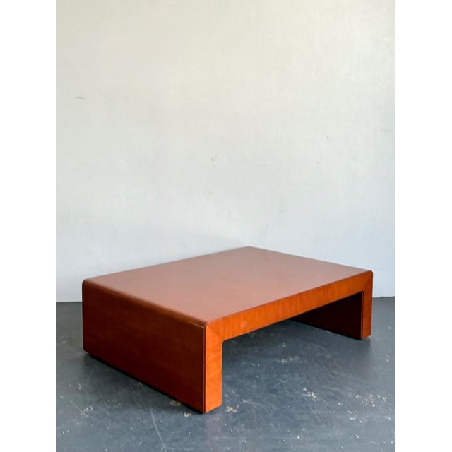 Vintage Ralph Lauren “Dalton” Waterfall Wood Coffee Table For Sale - Image 18 of 18