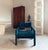 1980s Pair Re-Upholstered Emerald Green Velvet Parsons Lounge Chairs Milo Baughman For Sale - Image 5 of 18
