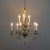Mid 20th Century Vintage 20th Century French Nine-Light Tiered Brass and Crystal Chandelier For Sale - Image 5 of 13