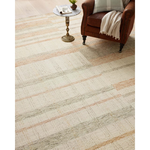 Beige Chris Loves Julia x LoloiChris Natural / Multi 2'-0" x 5'-0" Accent Rug For Sale - Image 8 of 8