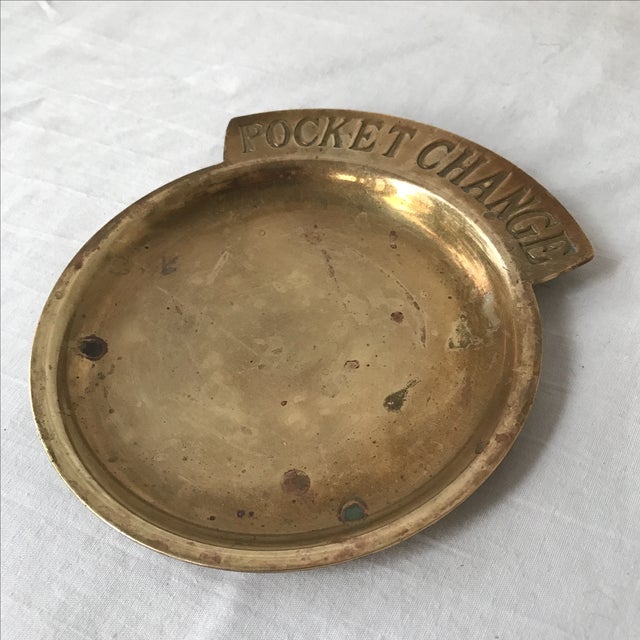 Vintage Brass "Pocket Change" Dish Chairish