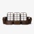 A sectional celebrating the intricate craft and design of the great Paul Frankl. Furnish an entire room by creating a...