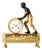 Early 19th Century Pendule Au Noir Mantel Clock from Faizan in Paris, 1810s For Sale