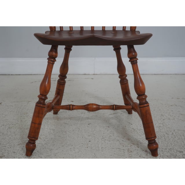 Set of 6 Bench Made Windsor Dining Room Chairs For Sale - Image 10 of 18