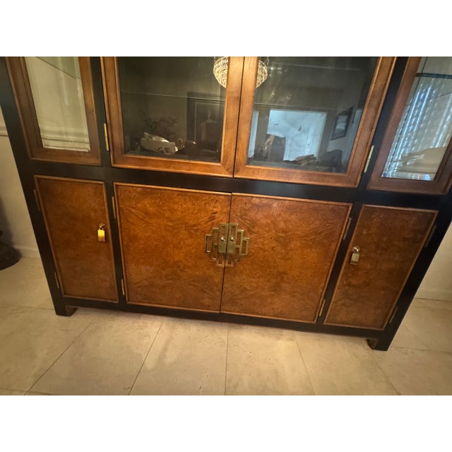 Wood 1970s Century Chin Hua by Raymond Sobota Dinning Room Cabinet For Sale - Image 7 of 11