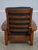2000 - 2009 Stickley Mission Oak Leather Chair & Ottoman For Sale - Image 5 of 18