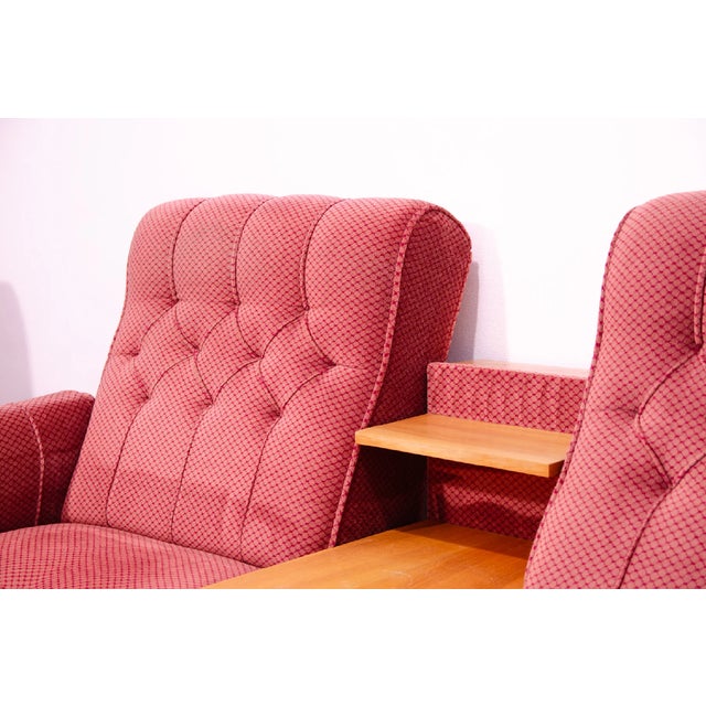 Vintage Living Room Set, Czechoslovakia, 1980s, Set of 5 For Sale - Image 13 of 18
