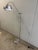Metal Vintage Italian Aluminum and Acrylic Glass Floor Lamp, 1970s For Sale - Image 7 of 8