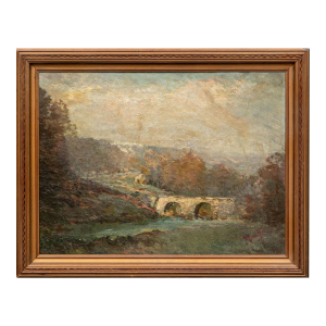 Maxime Emile Louis Maufra Attributed (French, 1861-1918) Oil on Canvas, Country Landscape