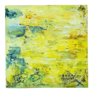 Large Beth Donahue Abstract Oil on Canvas Painting