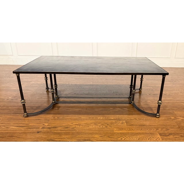 2020s Rectangular Industrial Style/Casual Coffee Table by Century Furniture For Sale - Image 5 of 10