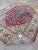 Red Middle Eastern Wool Rug with Floral Designs, 1980 For Sale - Image 8 of 9