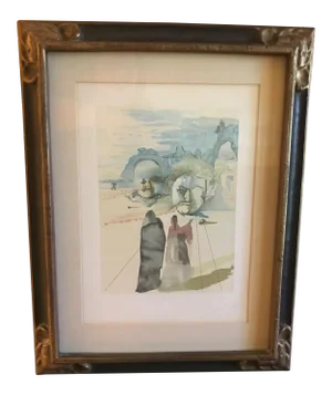 Divine Comedy Print by Salvador Dali