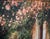 Italian 1980s Large Summer Garden Scene Oil Painting by Vitali For Sale - Image 3 of 7